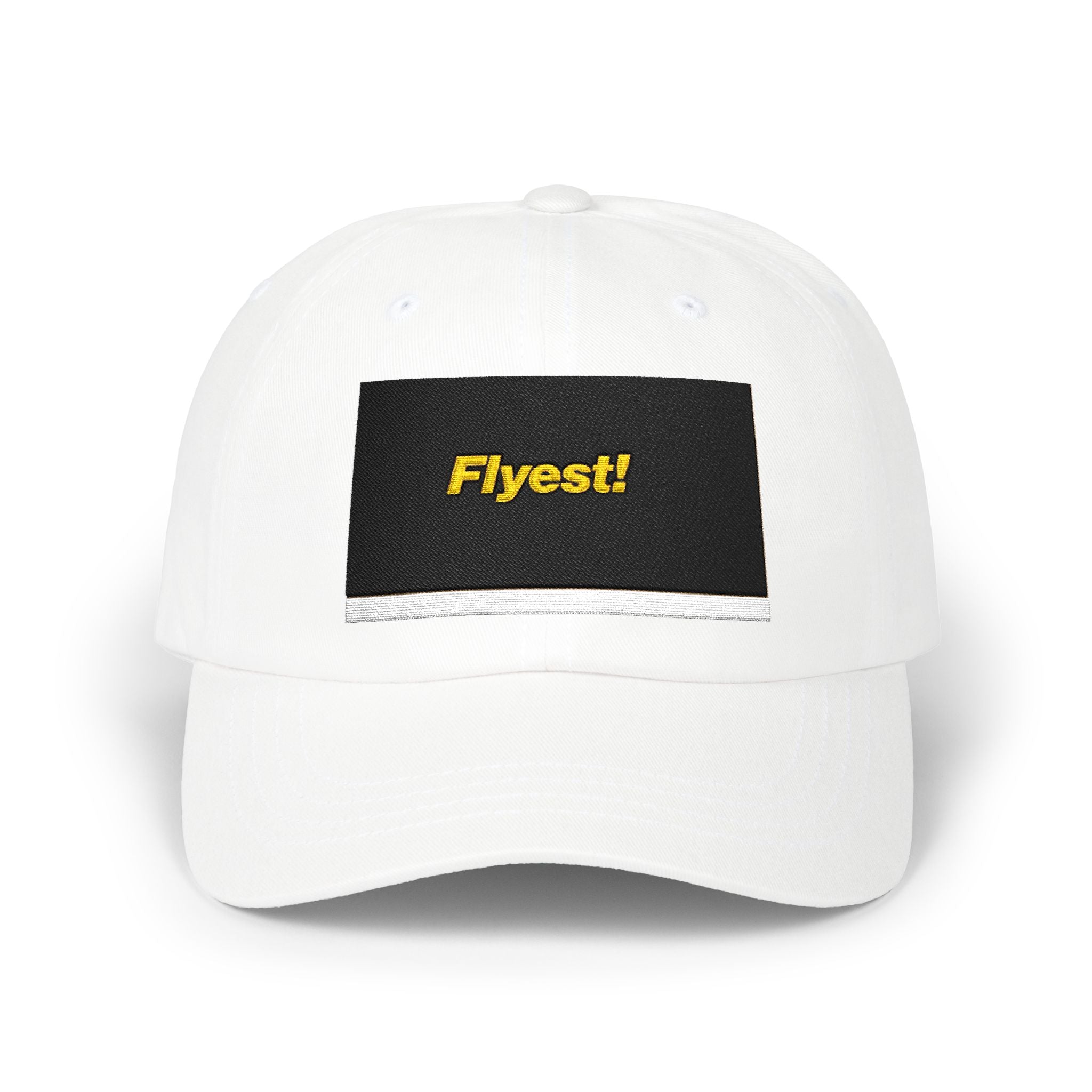 Dad Cap — 'Flyest!' Embroidered Patch Baseball Hat