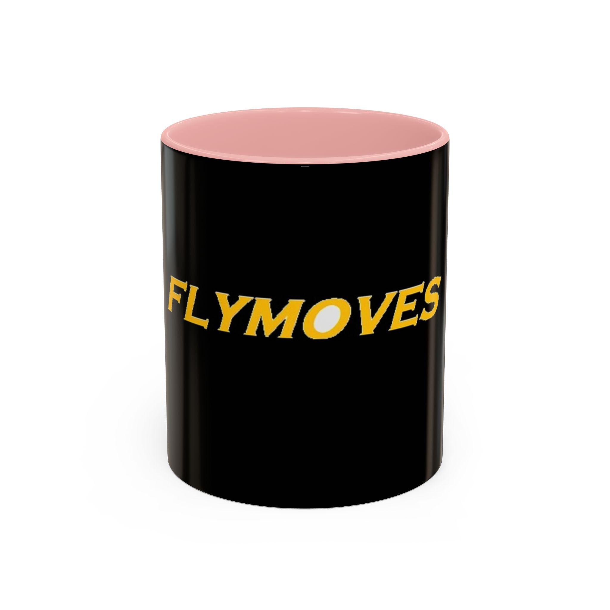FlyMoves Logo Coffee Mug — Black Accent 11/15oz
