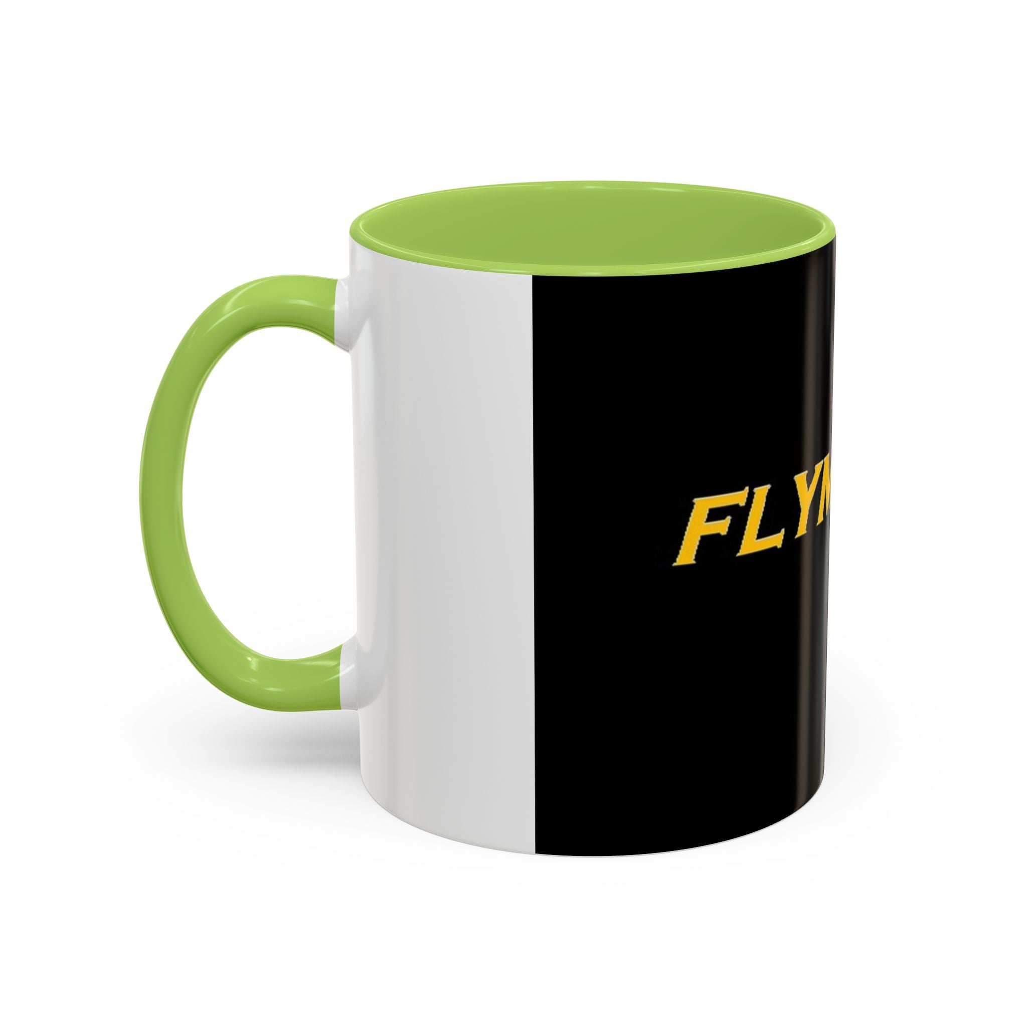 FlyMoves Logo Coffee Mug — Black Accent 11/15oz