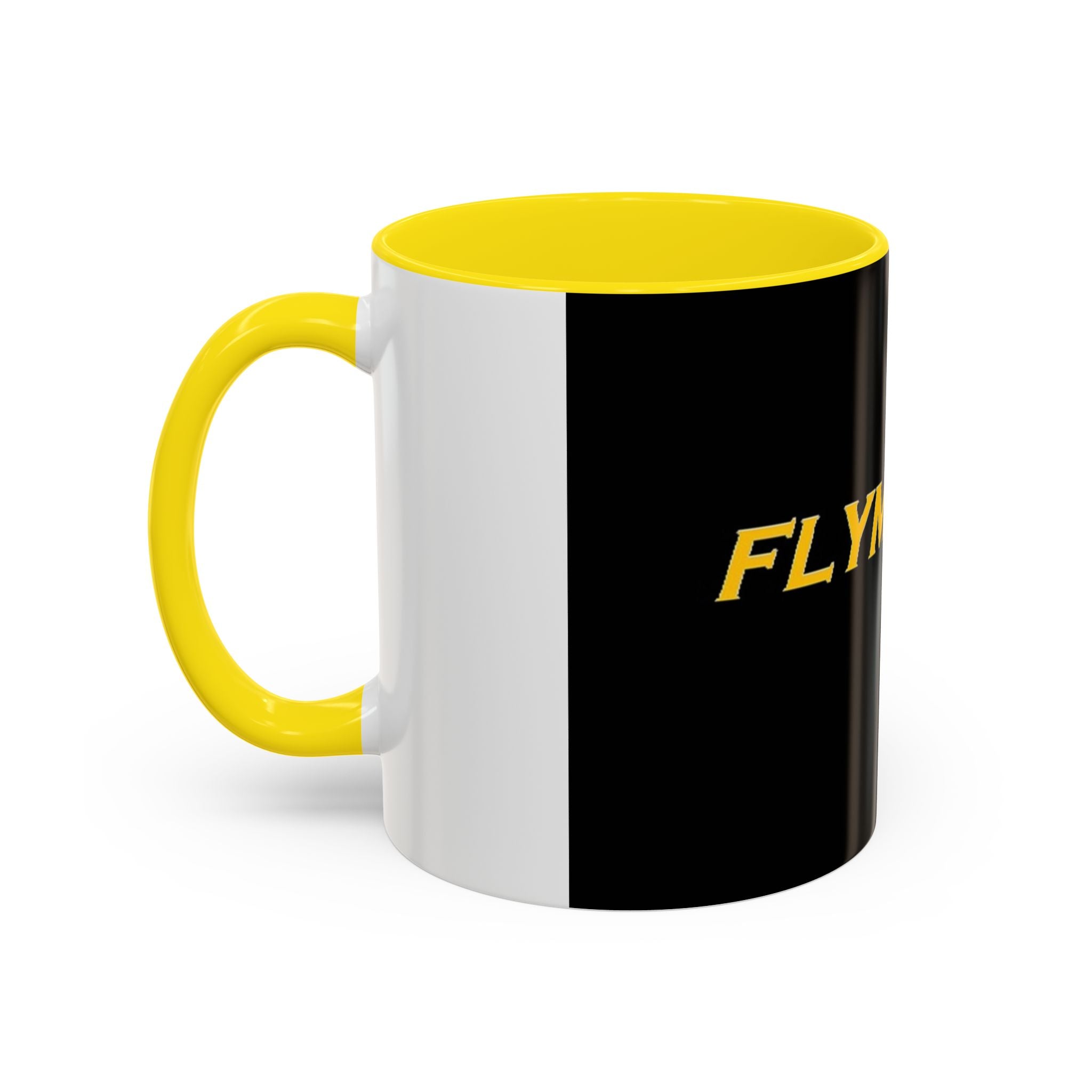 FlyMoves Logo Coffee Mug — Black Accent 11/15oz