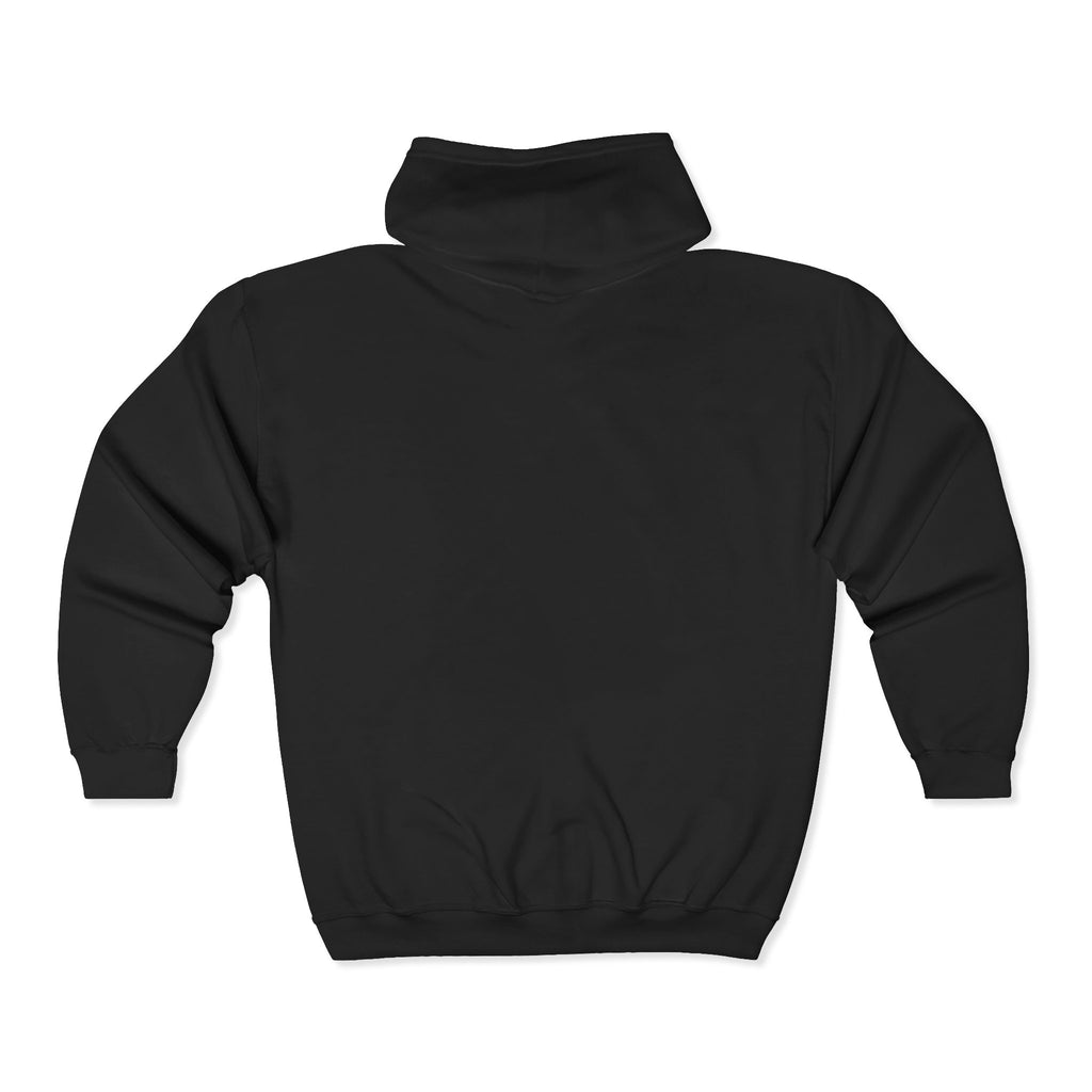 Flyest! Zip Hoodie - Bold Yellow Logo Full-Zip Sweatshirt