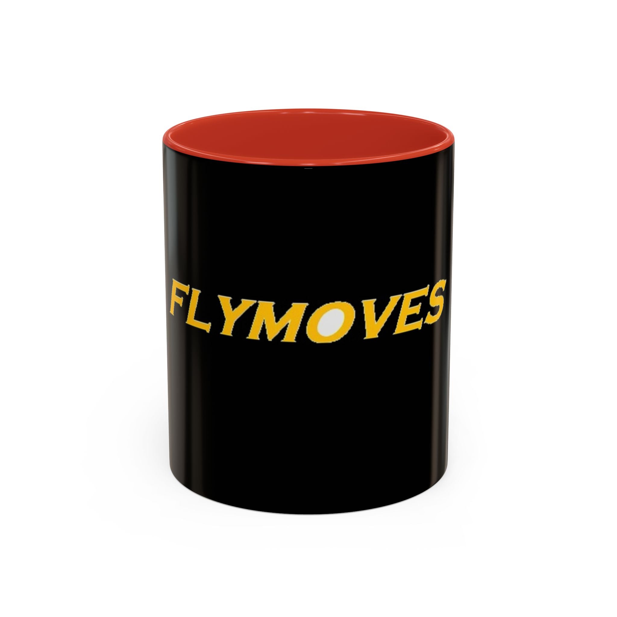 FlyMoves Logo Coffee Mug — Black Accent 11/15oz
