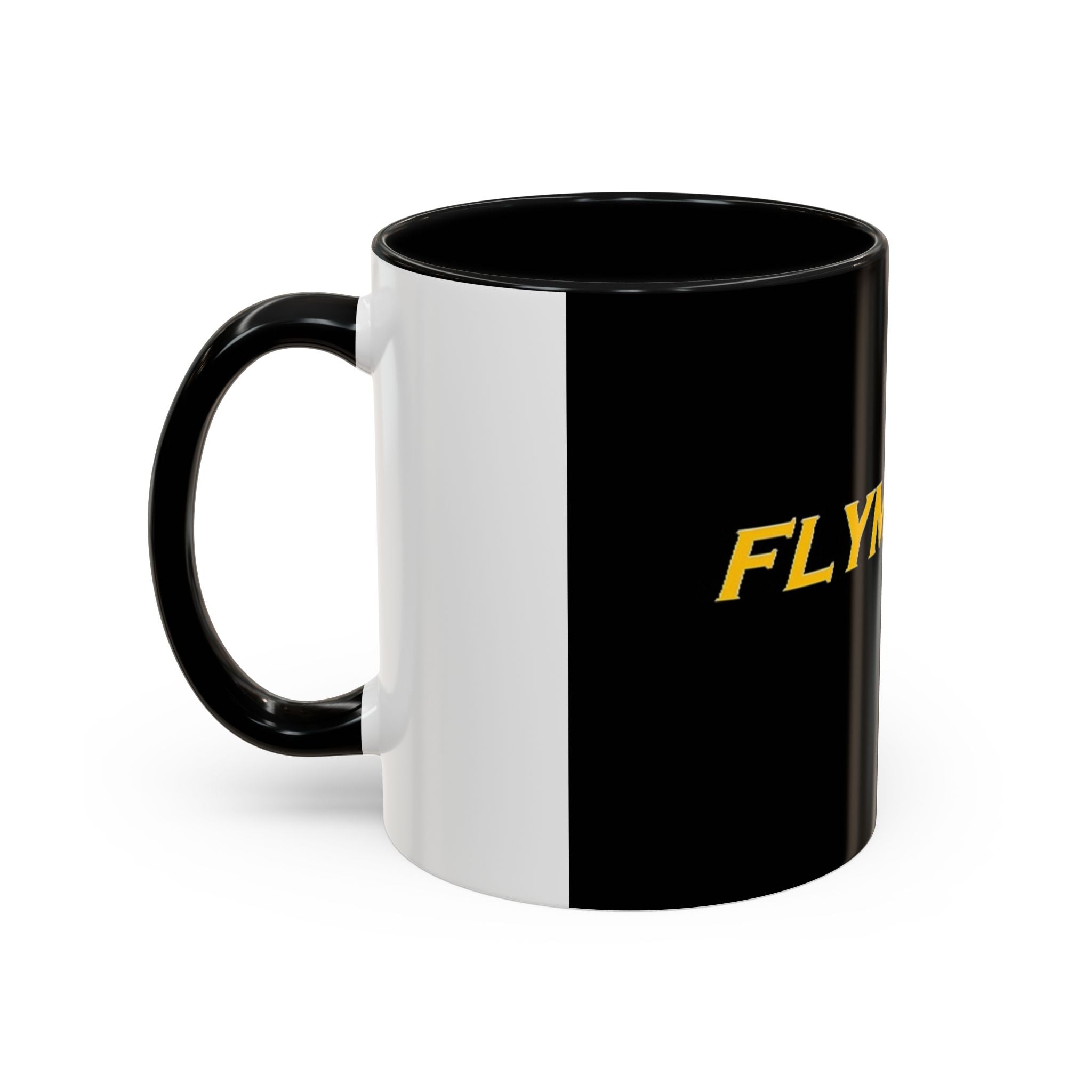 FlyMoves Logo Coffee Mug — Black Accent 11/15oz