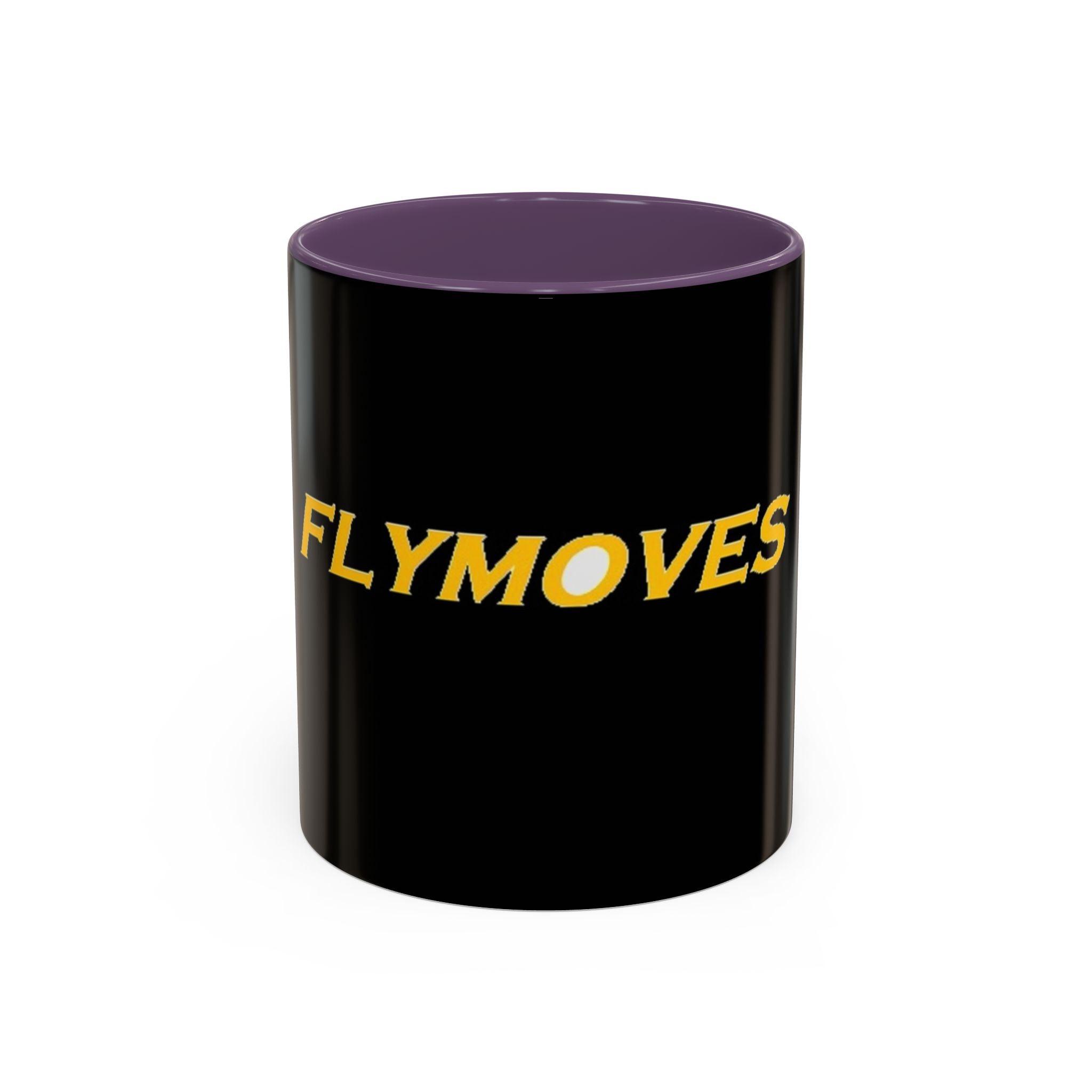 FlyMoves Logo Coffee Mug — Black Accent 11/15oz